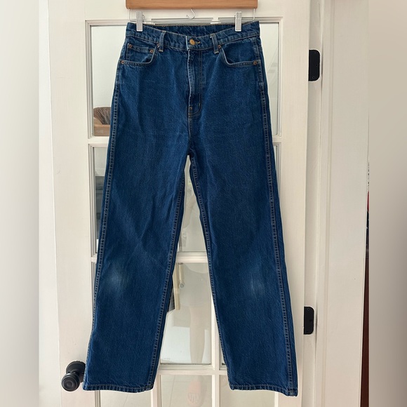 B SIDES Plein High Relaxed Straight in Van Blue - Picture 7 of 7